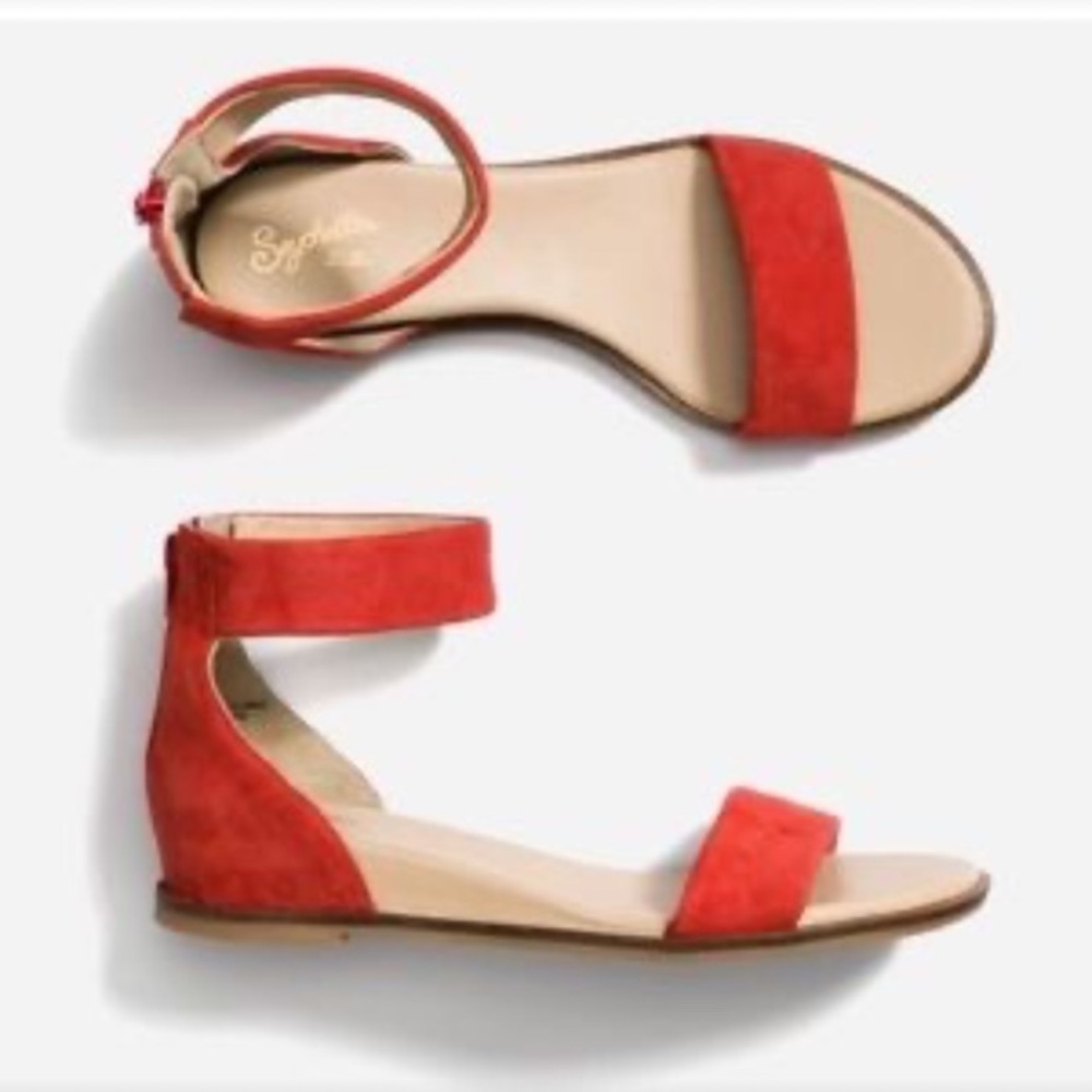 Seychelles Red Sandals